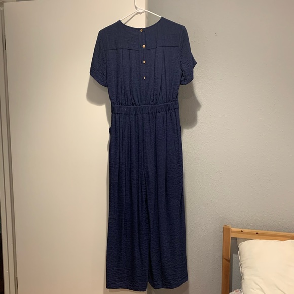 Navy Jumpsuit - Picture 6 of 6